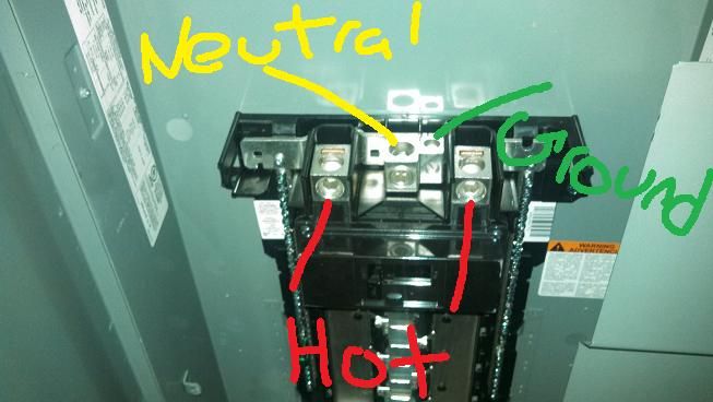 Help With Square D (homeline) Main Breaker - Electrical ... homeline breaker box wiring diagram 